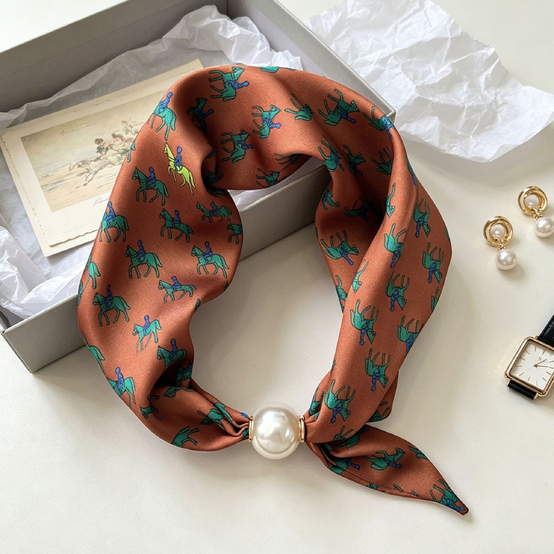 Luxury Knight Pearl Magnetic S - Face Scarf Mask review and price