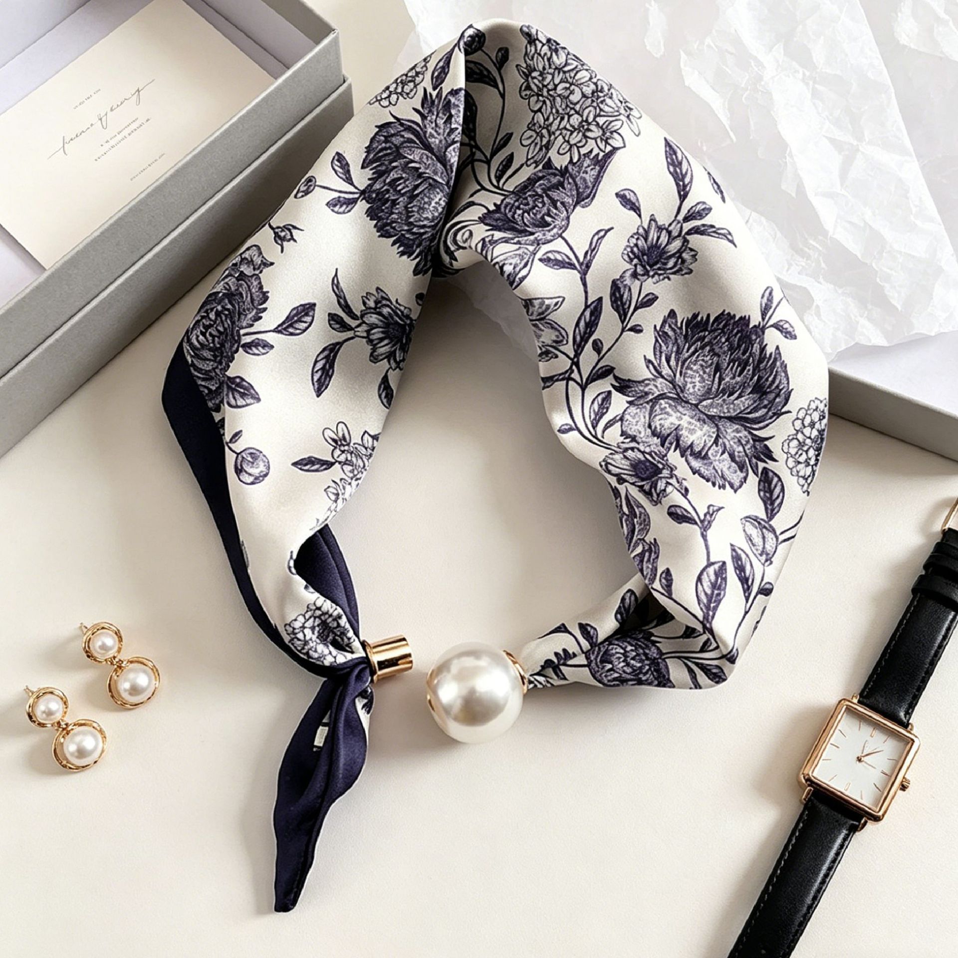Luxury Knight Pearl Magnetic S - Face Scarf Mask review and price