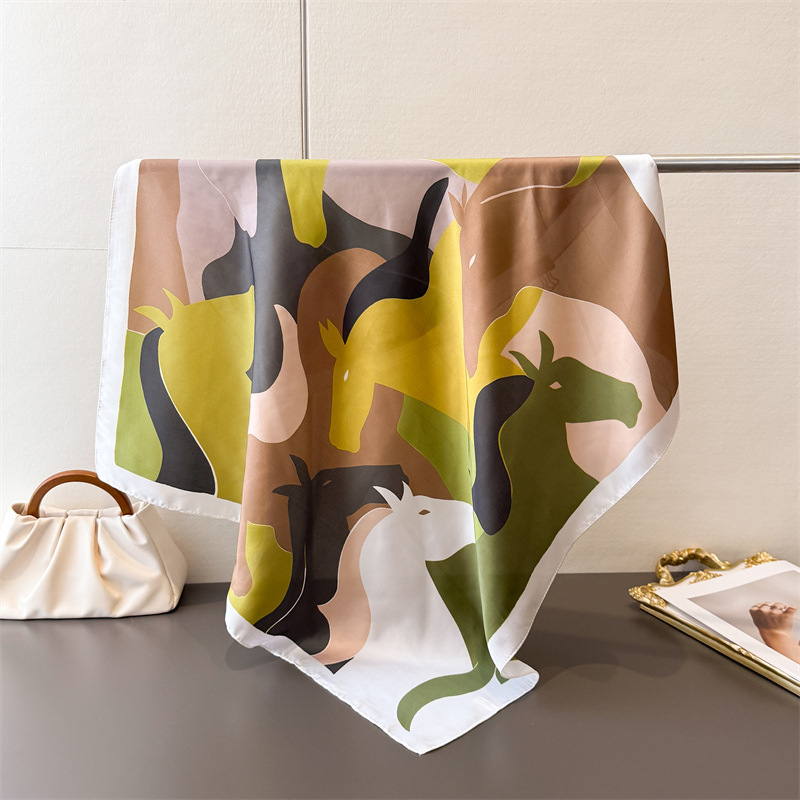 2026 New Women Square Scarf Im - Scarf Silk Square review and price