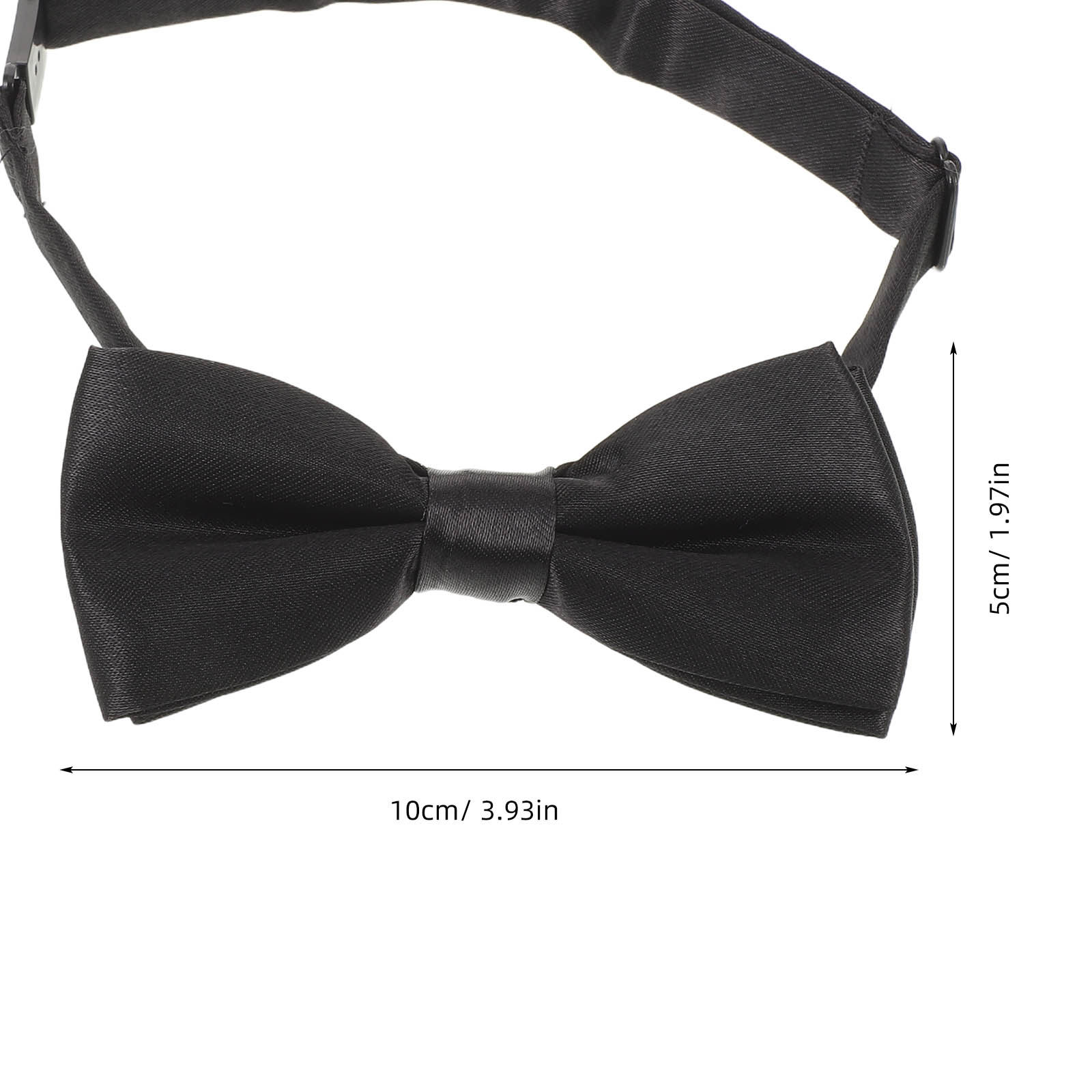 Black Adjustable Kids Bow Tie  - Bow Tie Pre Tied review and price