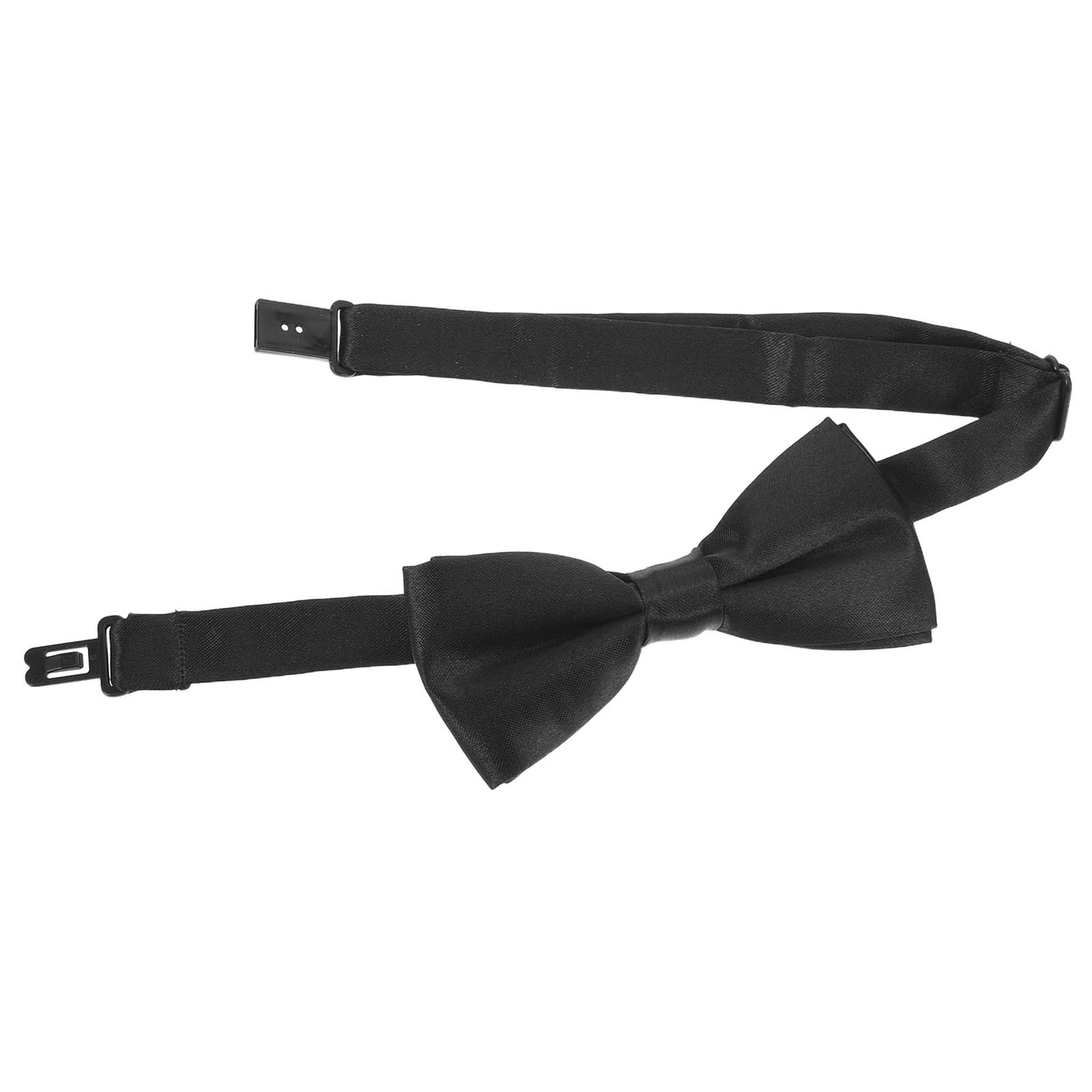 Black Adjustable Kids Bow Tie  - Bow Tie Pre Tied review and price