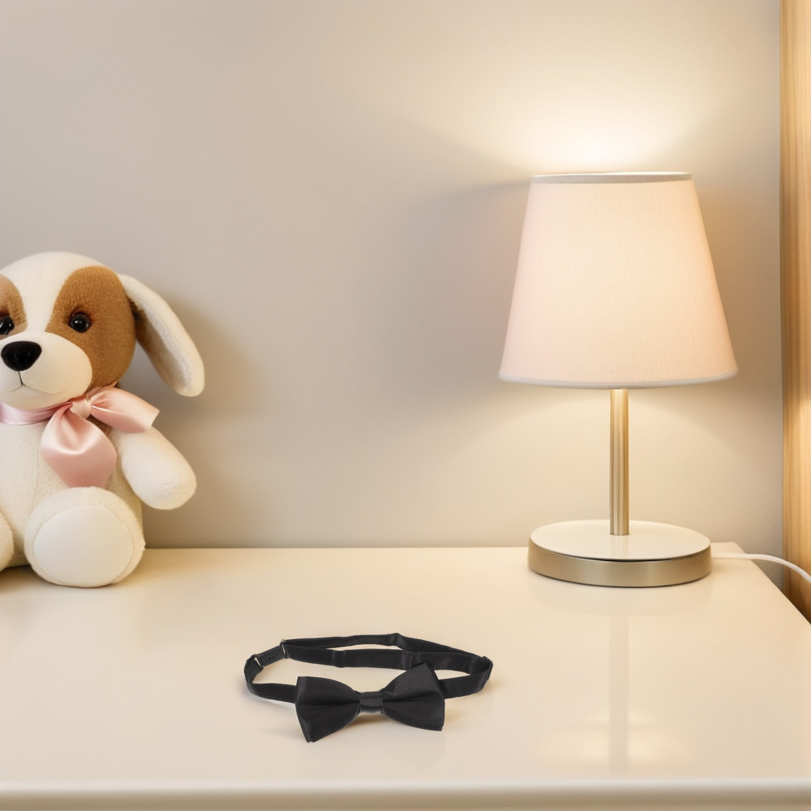 Black Adjustable Kids Bow Tie  - Bow Tie Pre Tied review and price