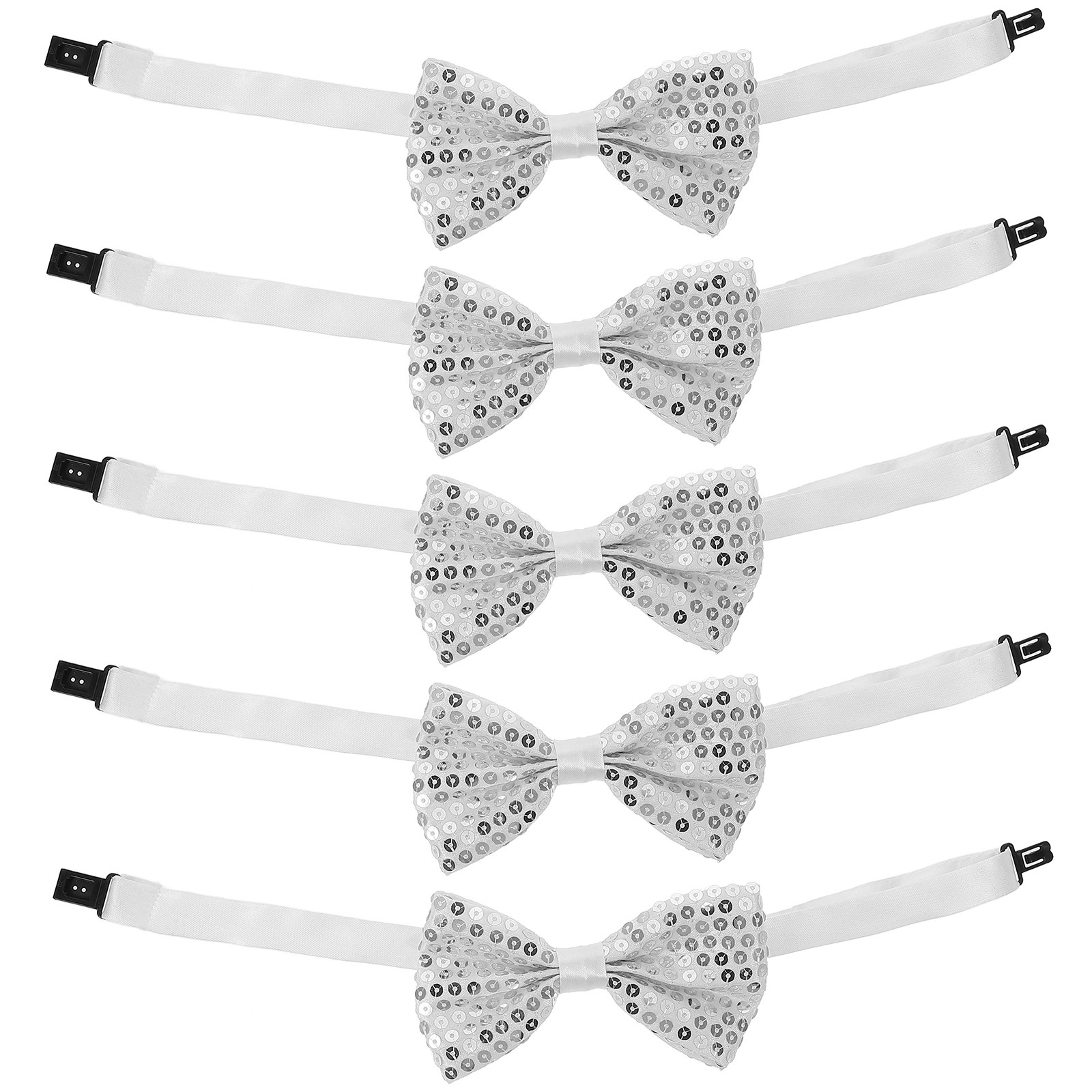 5Pcs Children Sequin Bow Ties  - Bow Tie Pre Tied review and price